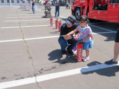 更別消防署による消化器体験