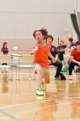 ６年単女子は木村Ｖ　男子は目黒　バドミントン道小学生十勝予選 7