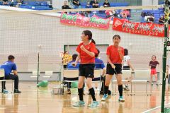 ６年単女子は木村Ｖ　男子は目黒　バドミントン道小学生十勝予選 8