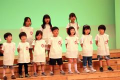 駒場認定こども園、東士狩、南中、西中へきち保育園の子どもたち