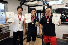 十勝の怪力３人全道Ｖ　８連覇の大道、３度目優勝の渡邊は道記録更新、澤内も連覇　道クラシックベンチプレス