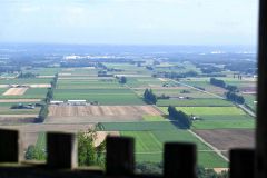 新嵐山スカイパーク展望台から見える十勝平野の景色