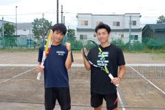 全国大会に向けて意気込む（左から）宮本悠燈、渡邊来翔