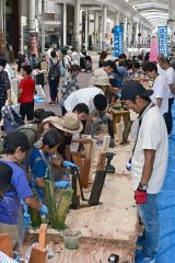 活況だった十勝２×４協会のＤＩＹ教室