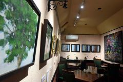 北都館ギャラリーで開かれている「十勝の画家たち展」
