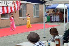 ベリーダンスサークルのステージ