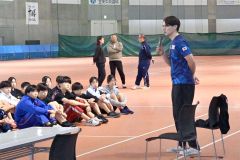 中高生らスケートキングダム講習会で学ぶ 清水さんとウイリアムソンさん指導 3