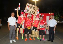 個人の部優勝の上田夫妻