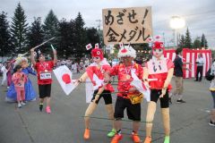 個人の部優勝の上田夫妻