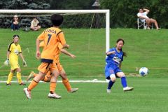 第8節 十勝FSリトルガールズ(青ユニホーム)―クラブフィールズ・リンダ