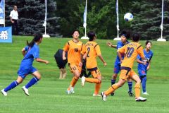 第8節 十勝FSリトルガールズ(青ユニホーム)―クラブフィールズ・リンダ