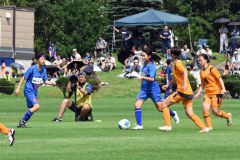 第8節 十勝FSリトルガールズ(青ユニホーム)―クラブフィールズ・リンダ