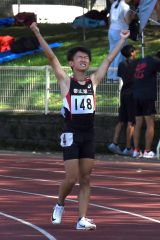 男子2年100メートル決勝