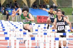 男子110メートル障害決勝