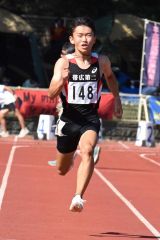 男子2年100メートル決勝