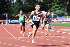 男子2年100メートル決勝