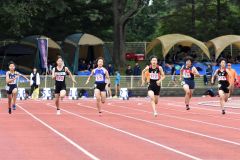 女子2年100メートル準決勝