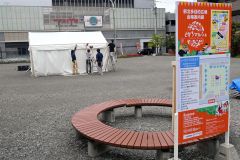 十勝最大食イベントとかちマルシェ今夕開幕　会場準備も進む 4