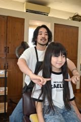 下音更小２年の山下さん、人生２回目のヘアドネーション　将来の夢は看護師