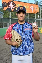 帯農高野球部で活躍の澁谷がプロ志望届提出、最速１４７キロ左腕　今夏引退