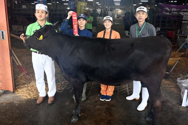 国立大から共進会初出品　帯畜大の肉牛サークル生産和牛　道肉用牛共進会で入賞も