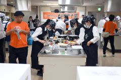 5年ぶりに会場での調理実演審査が行われた「とかちマルシェ料理甲子園」