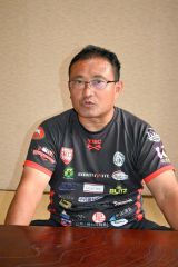 道内初となる１３人制ラグビーの国際試合を主催する小西さん