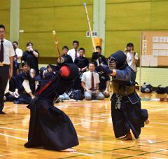 中学男子は帯森体Ａ、女子は音更一心会Ｂ　剣道全十勝少年大会