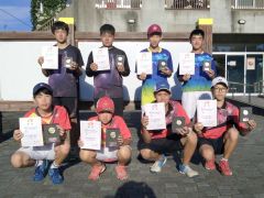 望月・保住組（帯南町）、女子は遠藤・石郷岡組（帯五）制す　　帯広市中学校秋季ソフトテニス大会個人戦