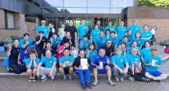 帯広スイムパル全道５４連覇達成　マスターズスイミング