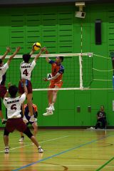 帯南商快勝V、男子は白樺学園制す 理事長杯高校バレーボール大会 3