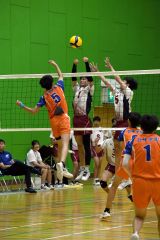 帯南商快勝V、男子は白樺学園制す 理事長杯高校バレーボール大会 8
