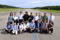 母国の宇宙利用の参考に JICA研修生が大樹視察 2
