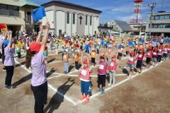 藤幼稚園運動会(金野和彦撮影)