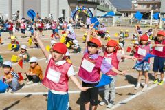 藤幼稚園運動会(金野和彦撮影)