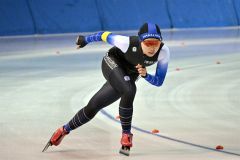 女子3000メートルの新田恭子(博慈会―日体大、池田高出)