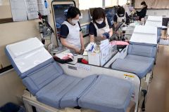 コロナ感染増で献血不足　赤十字血液センターが協力呼び掛け