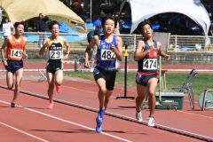 男子800㍍予選5組