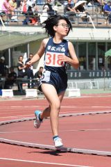女子800㍍予選4組