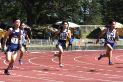 男子200㍍予選2組