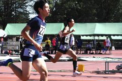 男子200㍍予選2組