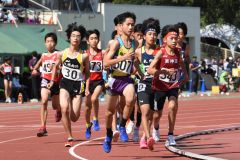 男子1500㍍決勝3組