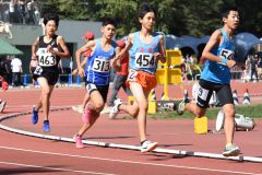 男子1500㍍決勝4組