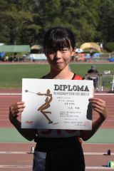 女子1500㍍表彰