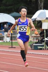 男子2年100㍍予選3組