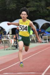 男子2年100㍍予選5組