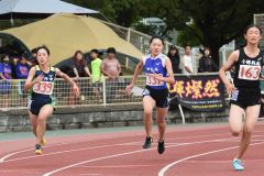女子200㍍予選1組