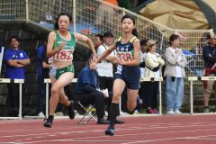 女子200㍍予選2組