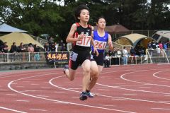 女子200㍍予選5組
