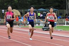 男子1年100メートル決勝